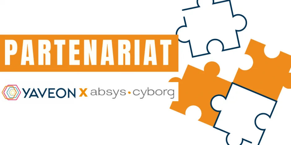 vignette partenariat Yaveon & Absys Cyborg