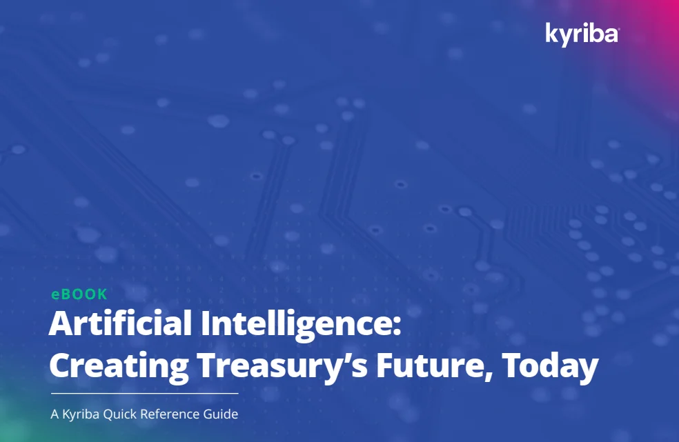 screen shot white paper absys cyborg kyriba artificial intelligence