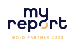 Logo MyReport Gold Partner