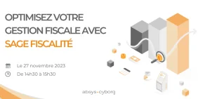 Vignette pour la page event : Sage Fiscalité, votre allié pour une gestion fiscale optimisée