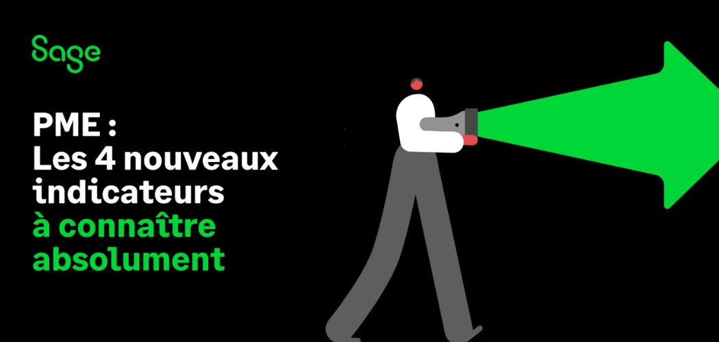 visuel livre blanc Sage PME : Les 4 nouveaux indicateurs à connaître absolument