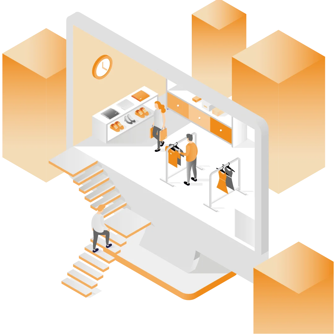 visuel secteur commerce de detail