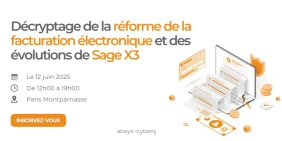 Vignette illustrant la page de l'événement RFE et Sage X3 à Paris