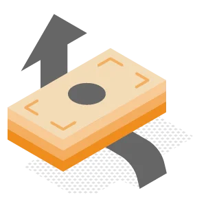 Pictogramme réduire vos coûts